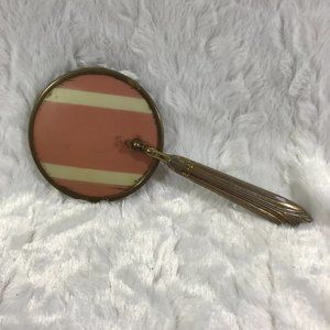Vintage Adjustable Hand Held Vanity Mirror
